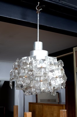 Lot 22 - Kinkeldey of Germany pendant light, circa 1960...