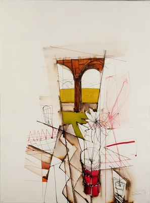 Lot 42 - Paul Benjamins (1950-2015) Corridor and Arch,...