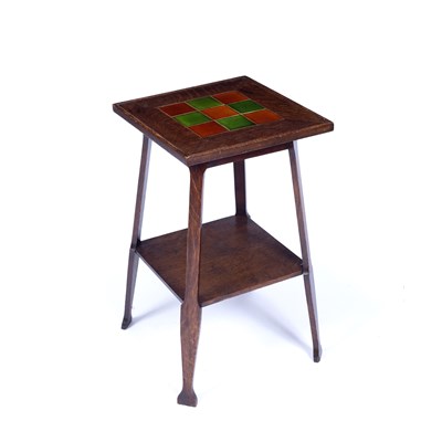Lot 772 - Shapland and Peter Occasional table inset tile...