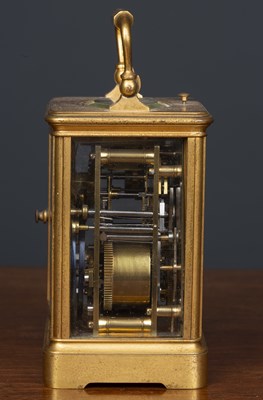 Lot 379 - A French carriage clock retailed by Paul...