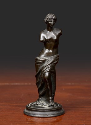 Lot 256 - A small bronze sculpture after the antique of...