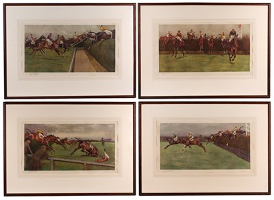 Lot 55 - After Cecil Aldin The Grand National:...