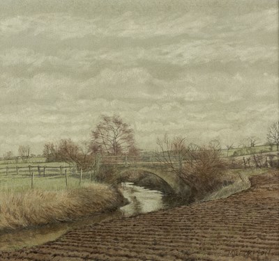 Lot 37 - Wladyslaw Mirecki (b.1956) River Bridge, 2011...