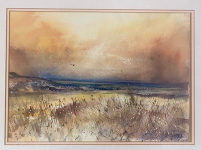 Lot 38 - Steve Slimm (b.1953) Landscape with Solitary...