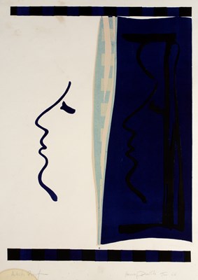 Lot 144 - Harvey Daniels (1936-2013) 'White on black...