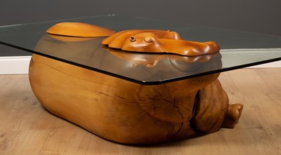 Lot 278 - Derek Pearce (20th century school) 'The Hippo...