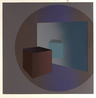 Lot 149 - Sue Gollifer (b.1944) 'Untitled M4' tektronix...