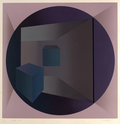 Lot 149 - Sue Gollifer (b.1944) 'Untitled M4' tektronix...
