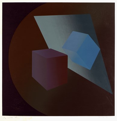 Lot 149 - Sue Gollifer (b.1944) 'Untitled M4' tektronix...