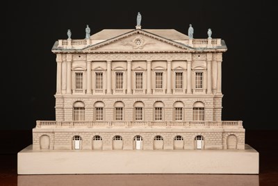 Lot 59 - A plaster architectural model by Timothy...