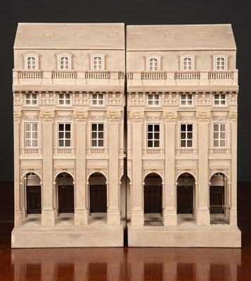 Lot 59 - A plaster architectural model by Timothy...