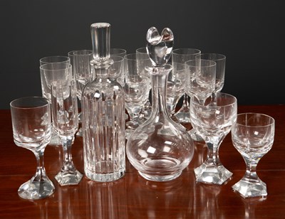 Lot 313 - A collection of Baccarat glassware consisting...