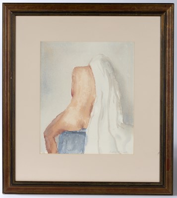 Lot 138 - Harry Holland (b.1941) 'Headdress' watercolour,...