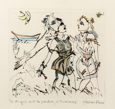 Lot 84 - Frédéric Pierre (b.1951) A qui fait le pardon,...