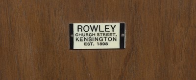 Lot 54 - Rowley Art Deco shoe cabinet or shop display...