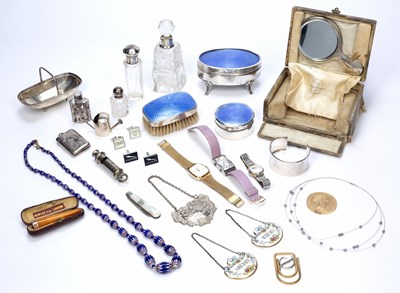 Lot 506 - Collection of silver and miscellaneous items...