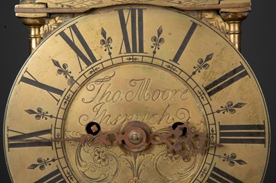 Lot 318 - A 17th century style brass lantern clock 17cm...