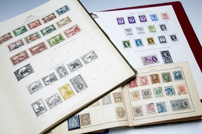 Lot 300 - Collection of stamps and banknotes consisting...