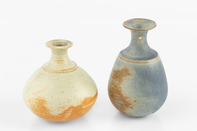 Lot 629 - Annette Fuchs (1939-1992) Two vases both of...