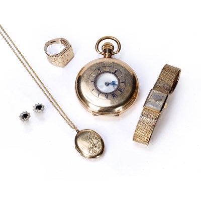 Lot 469 - Collection of jewellery to include: 9ct gold...