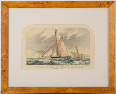 Lot 327 - After A.W. Fowles Four yachting prints, each...