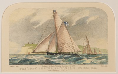 Lot 327 - After A.W. Fowles Four yachting prints, each...