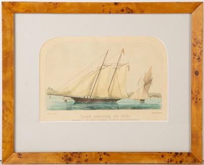 Lot 327 - After A.W. Fowles Four yachting prints, each...