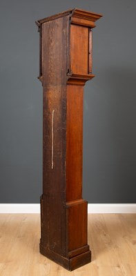 Lot 328 - John Trevett of West Marden oak longcase clock...