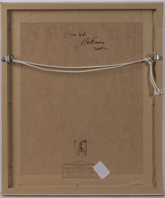 Lot 286 - Bob Bourne (1931-2021) Blue Wall, 2002 signed...