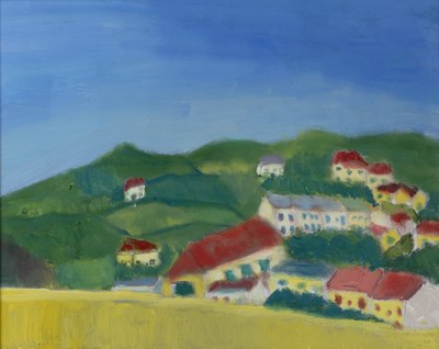 Lot 350 - Bob Bourne (1931-2021) Landscape, 1994 signed...