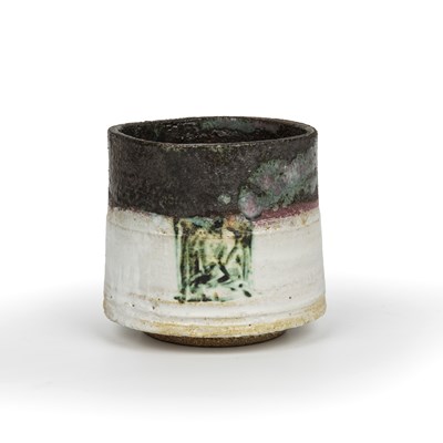 Lot 597 - Robin Welch (1936-2019) Bowl stoneware, bands...