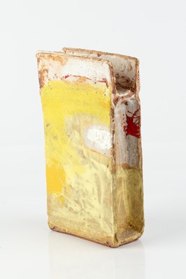 Lot 602 - Robin Welch (1936-2019) Slab vessel stoneware,...