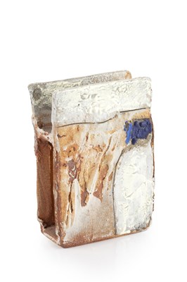 Lot 706 - Robin Welch (1936-2019) Slab vessel stoneware...