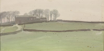 Lot 194 - John Osborne (b.1939) 'A Dales farm - Melting...