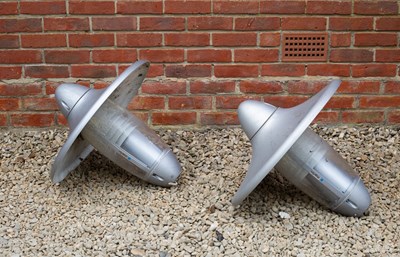 Lot 796 - A pair of Marlin driveway lights, 64cm...