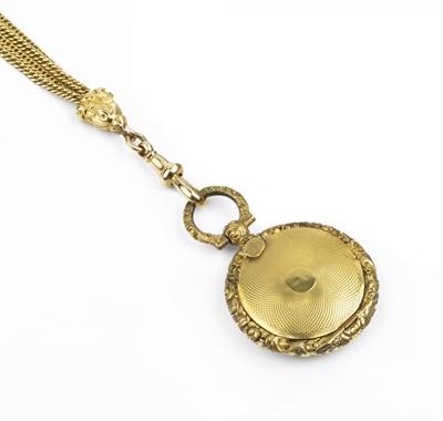 Lot 38 - An early Victorian locket pendant, of circular...