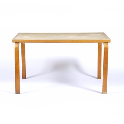 Lot 35 - Alvar Aalto (1898-1976) rectangular bentwood...