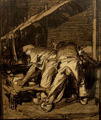 Lot 197 - Frank Brangwyn (1867-1956) 'Brickmakers at...