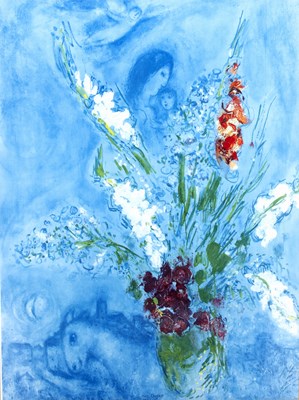 Lot 198 - Marc Chagall (1887-1985) 'Gladiolus' print,...