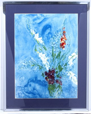 Lot 198 - Marc Chagall (1887-1985) 'Gladiolus' print,...