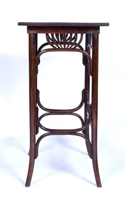 Lot 33 - In the manner of Thonet bentwood table,...