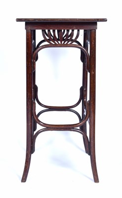 Lot 33 - In the manner of Thonet bentwood table,...