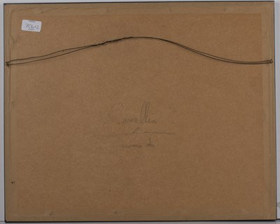 Lot 210 - Takumasa Ono (b.1959) 'Camellia', ink on paper,...