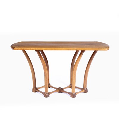 Lot 51 - 20th Century walnut occasional table on...