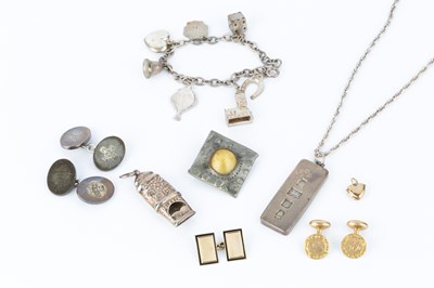 Lot 151 - A collection of jewellery, comprising a pair...