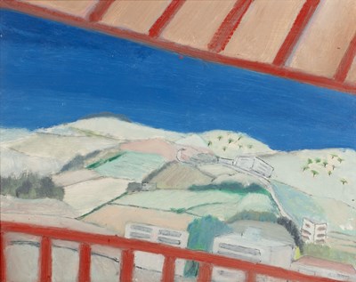 Lot 226 - Bob Bourne (1931-2021) 'The Verandah, Cretan...