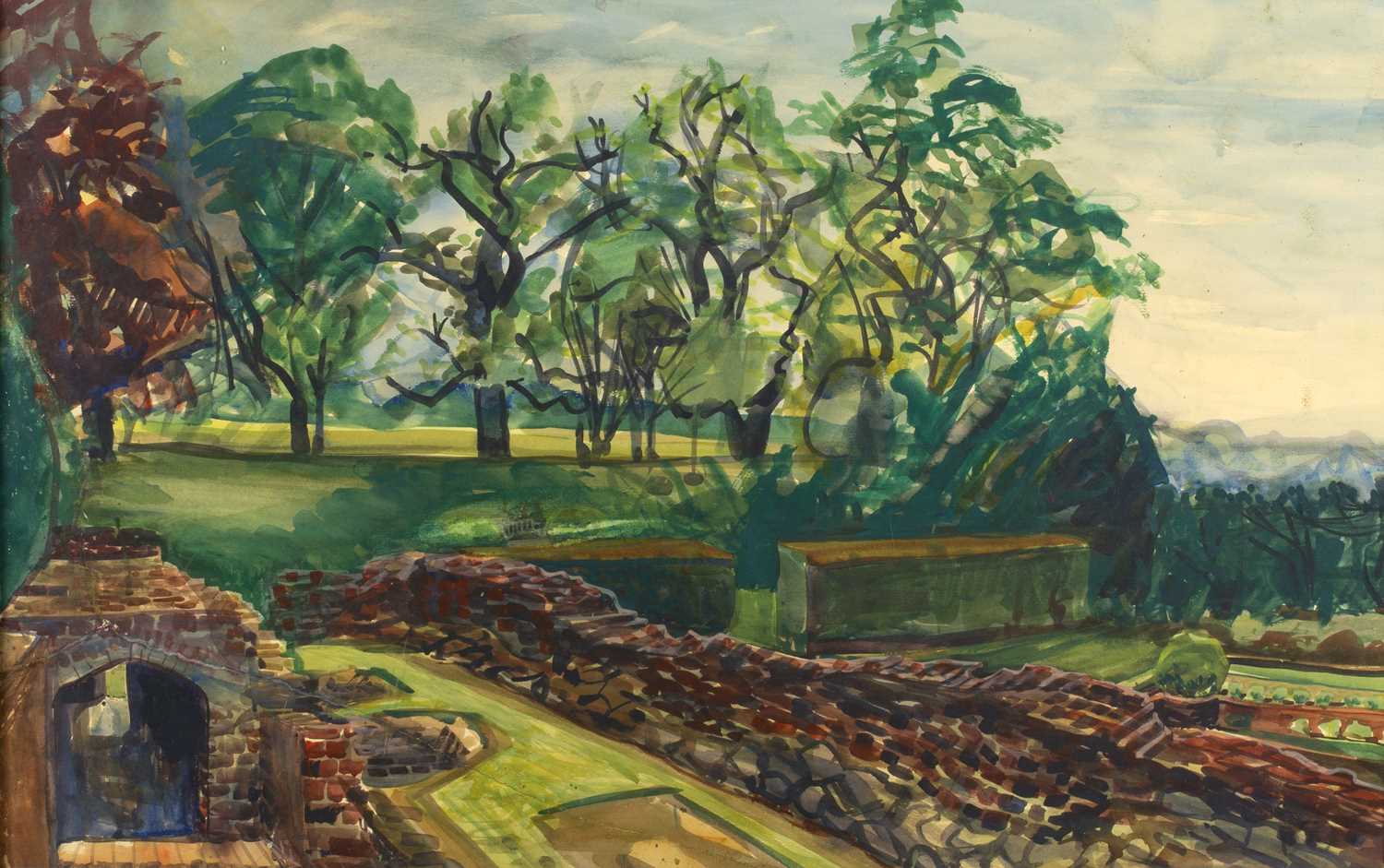 Lot 231 - Marilyn Swann (1932-2018) 'Elthan Palace - The...