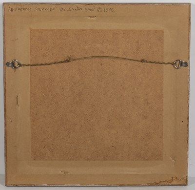 Lot 300 - Simon Hart (b.1969) 'French steamer' pencil...