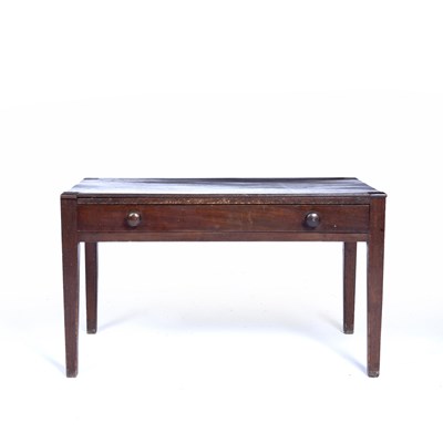 Lot 84 - Spillman & Co mahogany small table with fitted...