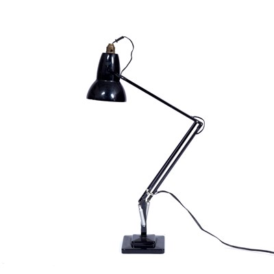 Lot 98 - Herbert Terry & Sons black enamel anglepoise...